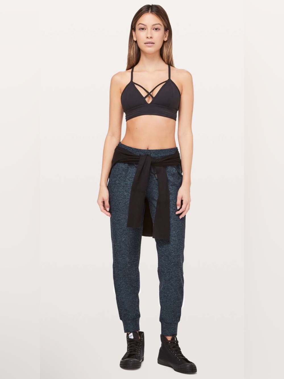 lululemon 💎 Joggers Ready To Rulu True Navy Sz 10 EUC - Picture 6 of 6